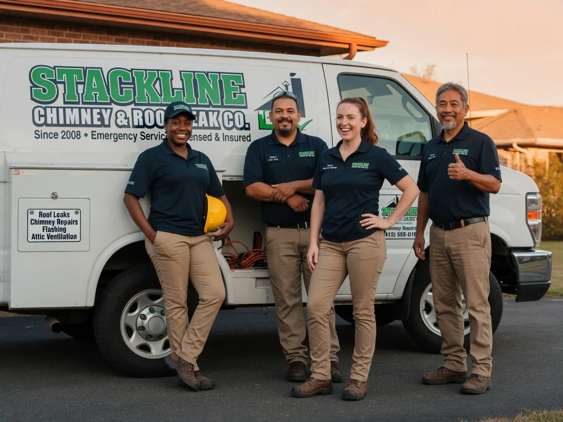 Chimney flashing repair company in Rockford, WA